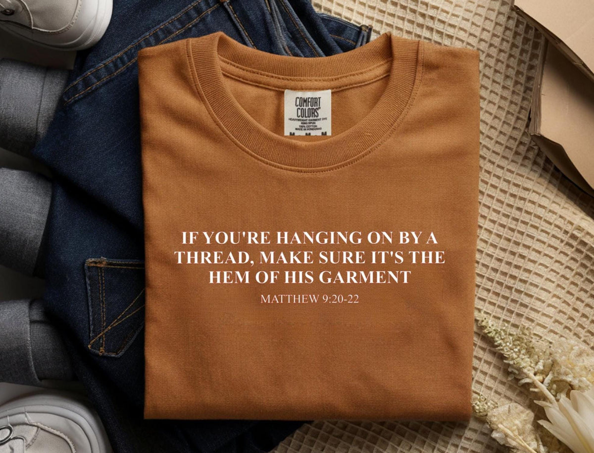 Comfort Colors Religious Shirt: Faith Inspired Motivational Tee