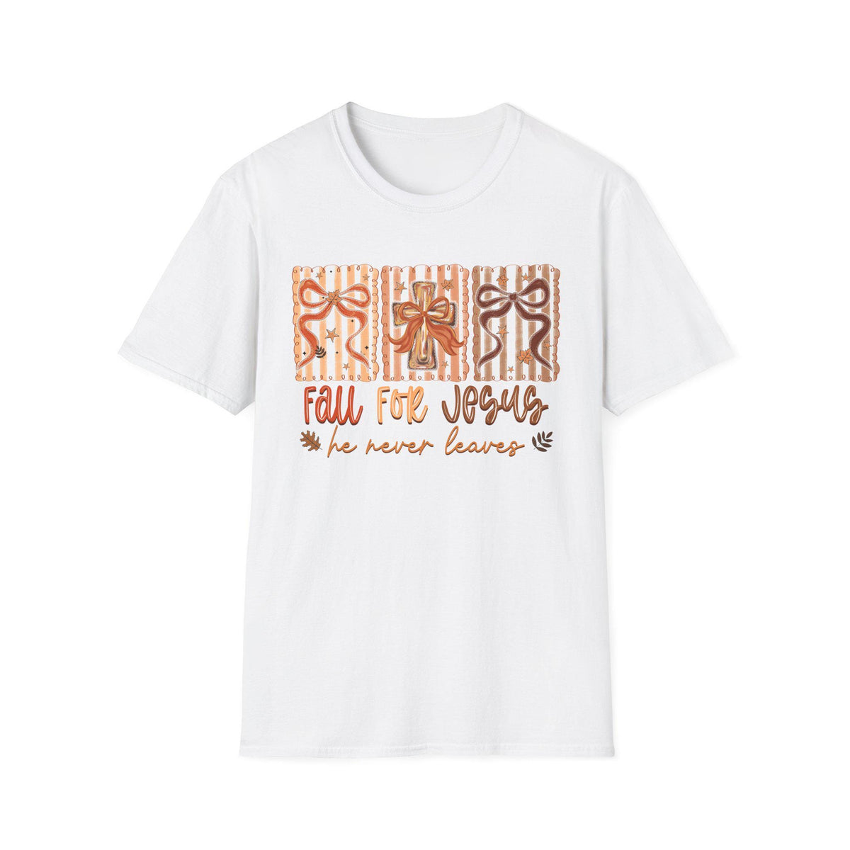 Fall For Jesus T-Shirt: Christian Autumn Apparel