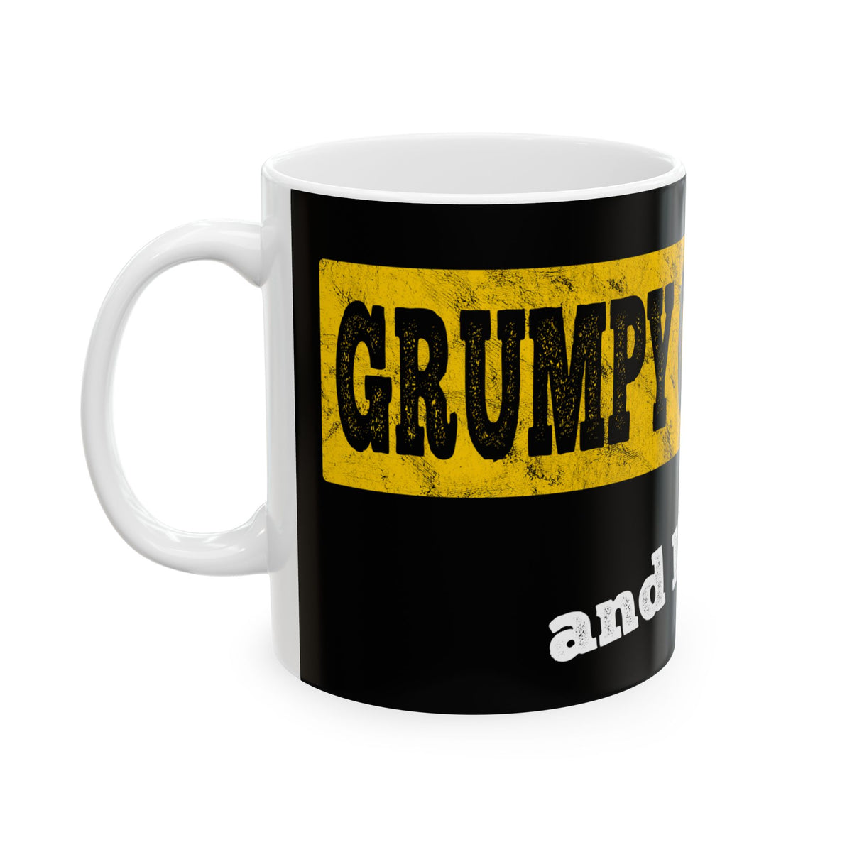 Happy Old Man and I'm KILLIN' It Mug | Ceramic Coffee Cup