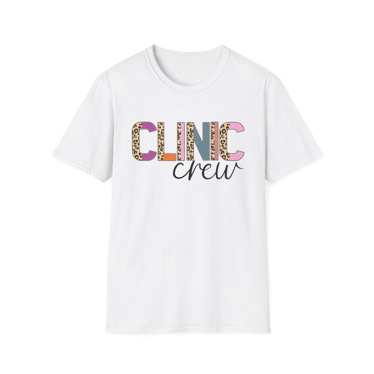 Clinic Crew Unisex T-Shirt - Fun & Stylish Apparel for Medical Personnel, Perfect for Gifts, Office Wear, or Casual Outings