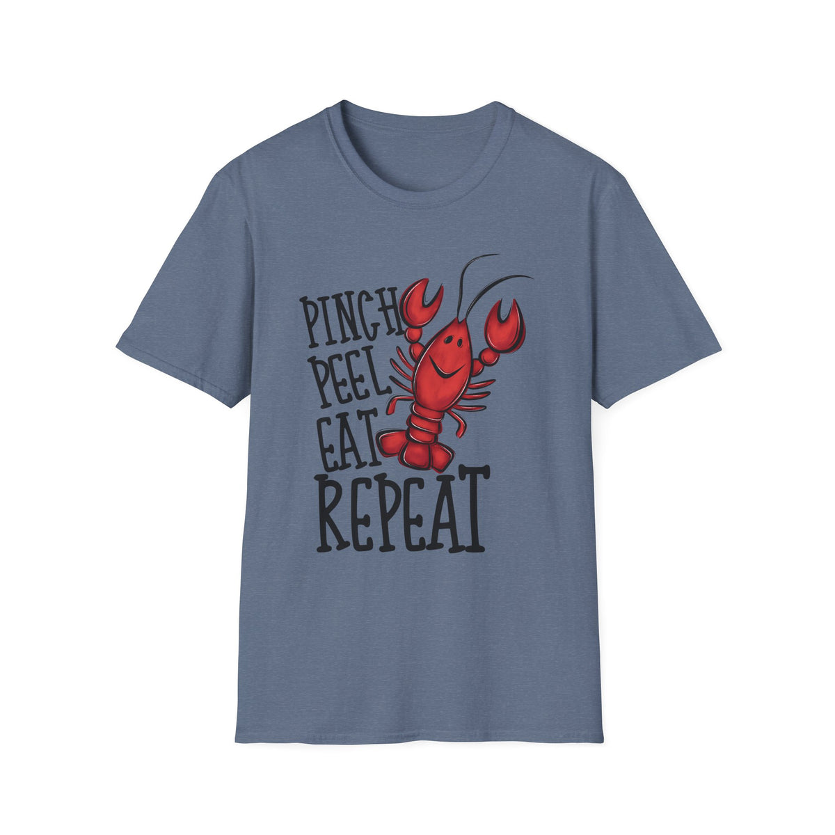 Crawfish Pinch Peel Eat Repeat T-Shirt