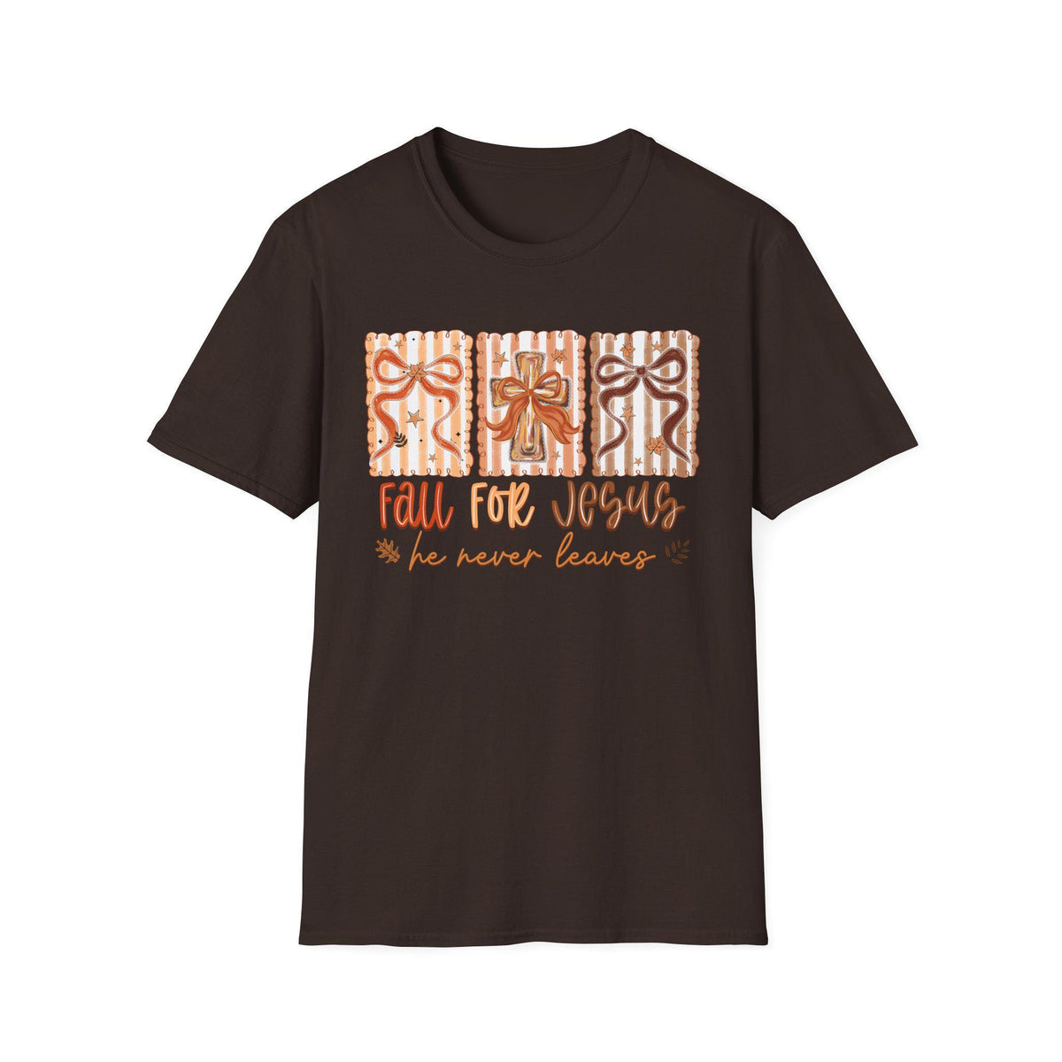Fall For Jesus T-Shirt: Christian Autumn Apparel
