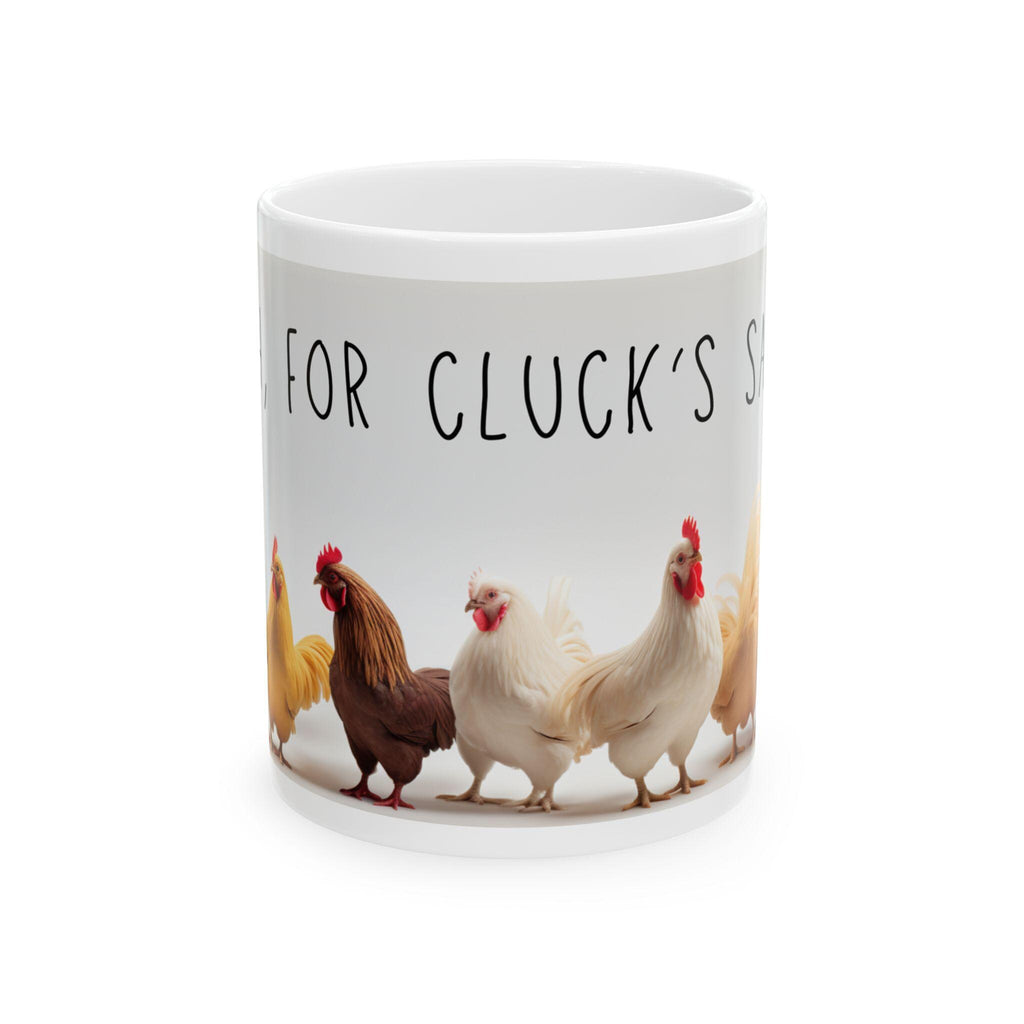 Charming Chicken Mug: Funny Poultry Lover Gift, Rustic Farmhouse Decor