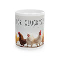 Charming Chicken Mug: Funny Poultry Lover Gift, Rustic Farmhouse Decor