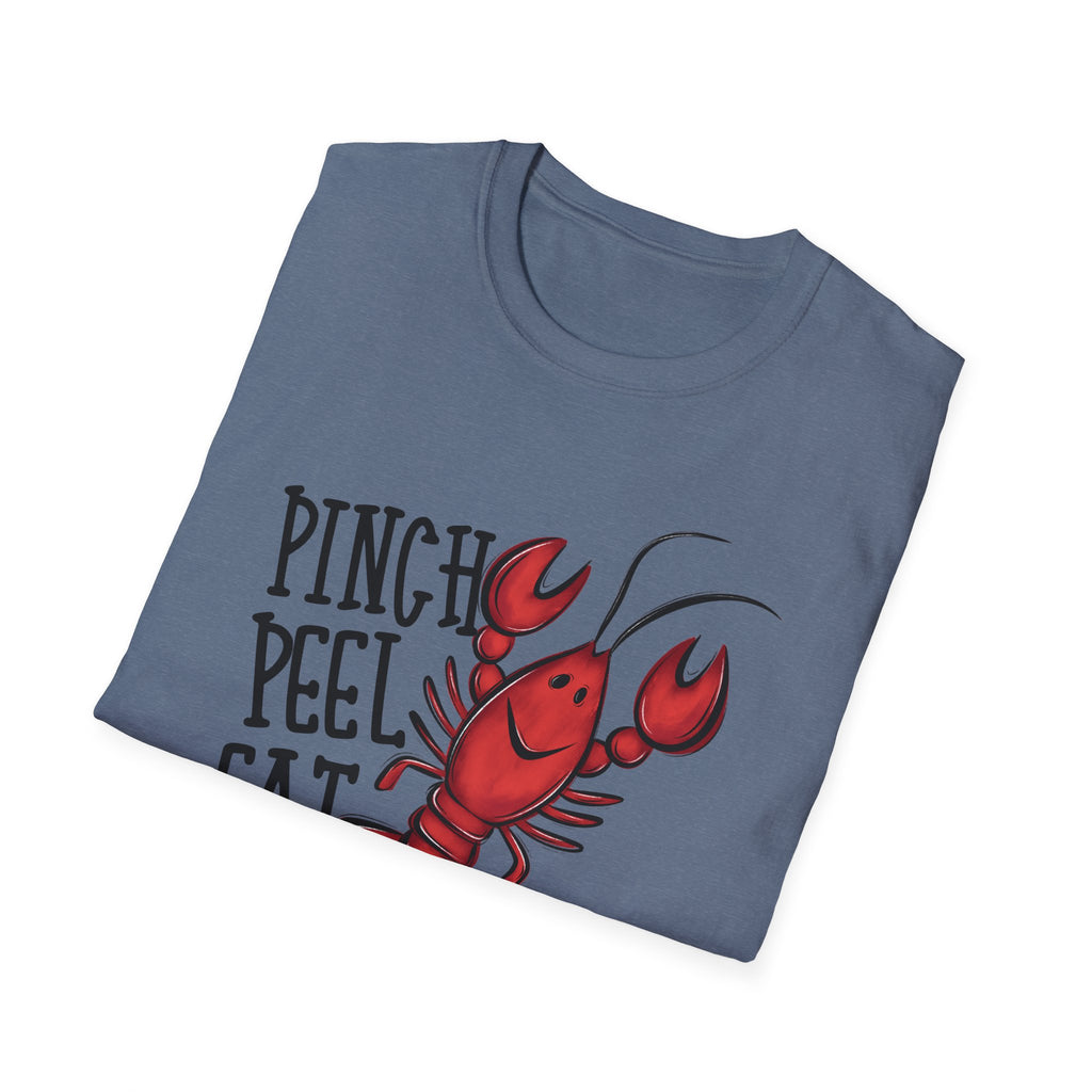 Crawfish Pinch Peel Eat Repeat T-Shirt