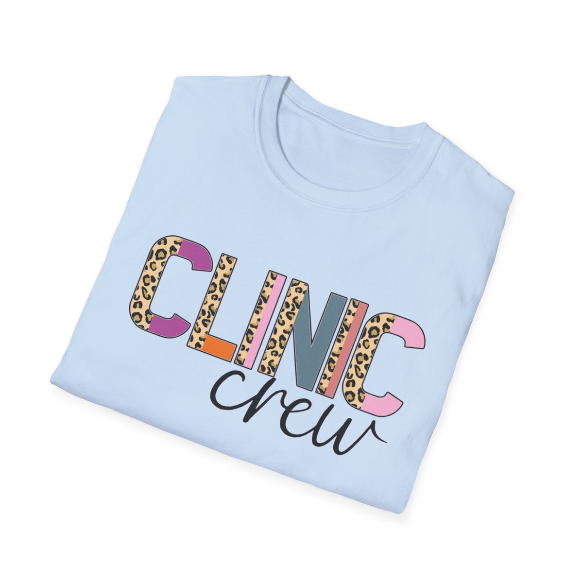 Clinic Crew Unisex T-Shirt - Fun & Stylish Apparel for Medical Personnel, Perfect for Gifts, Office Wear, or Casual Outings
