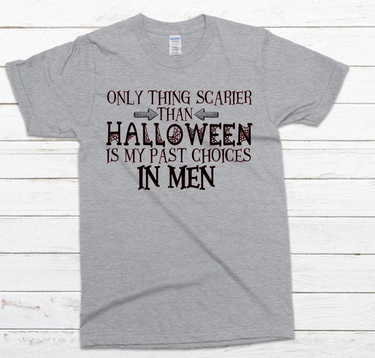 Scary Halloween Shirt, Funny Halloween Tee, Women's Halloween T-shirt, Halloween Humor, Spooky Season Top, Gift for Her, Halloween Gift