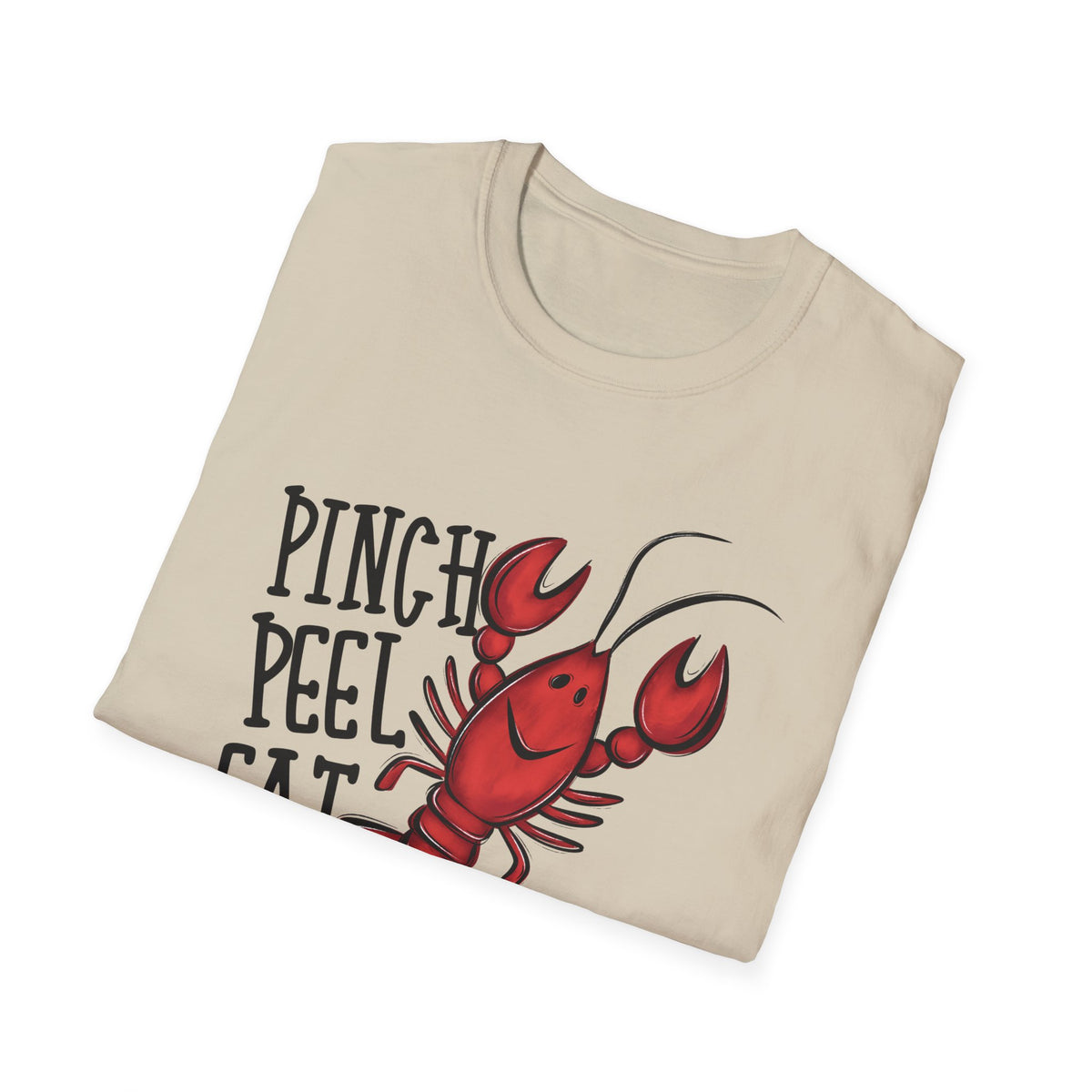 Crawfish Pinch Peel Eat Repeat T-Shirt