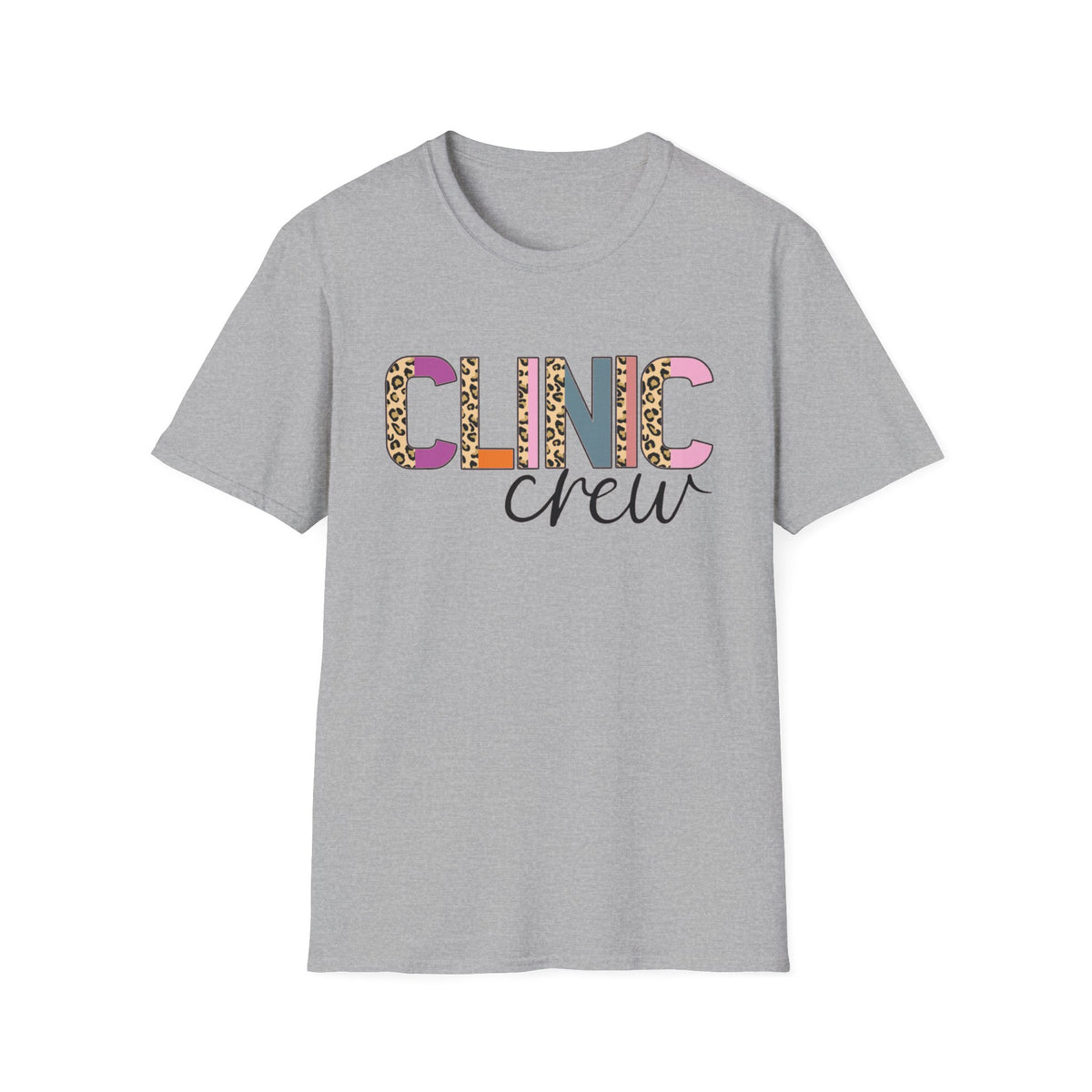 Clinic Crew Unisex T-Shirt - Fun & Stylish Apparel for Medical Personnel, Perfect for Gifts, Office Wear, or Casual Outings
