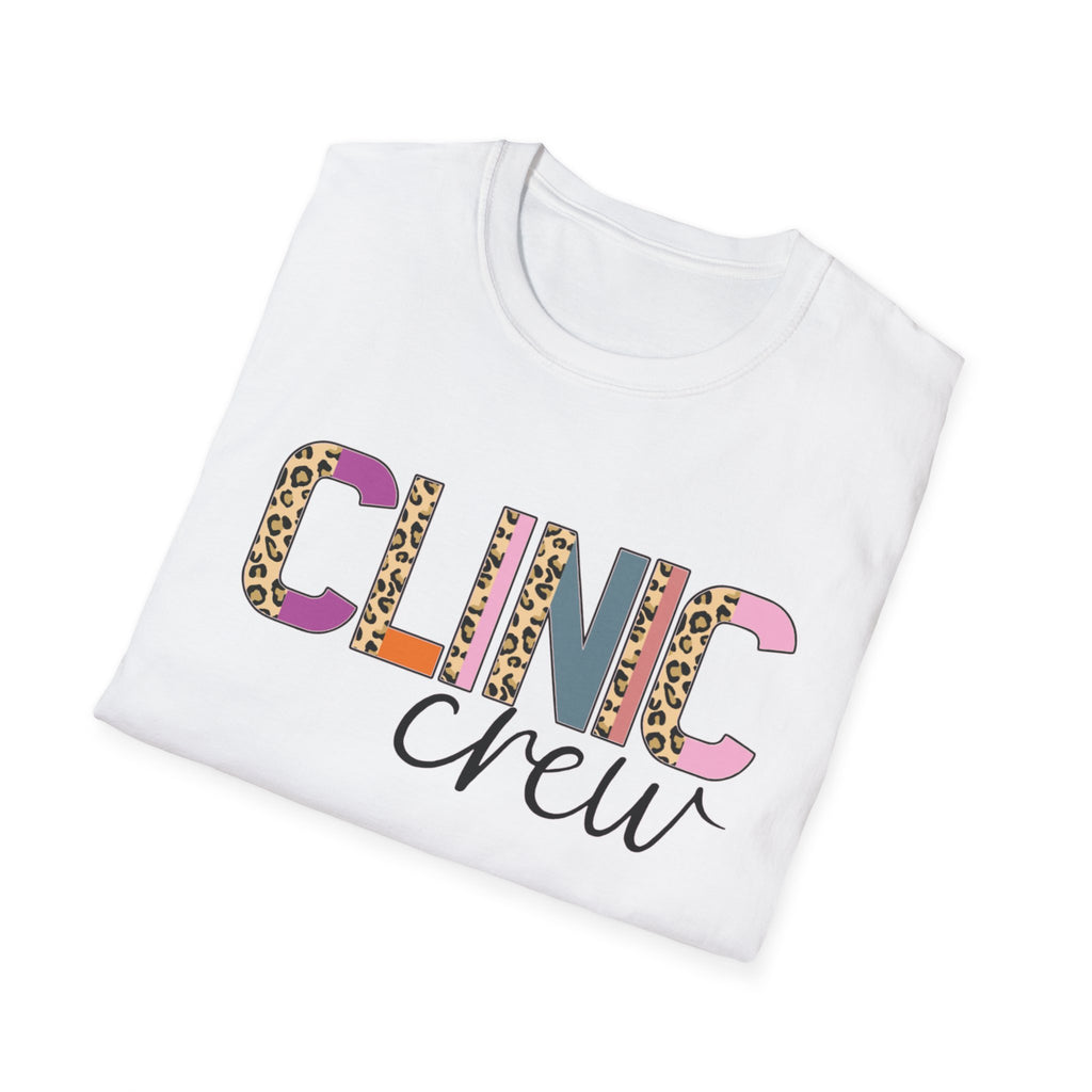 Clinic Crew Unisex T-Shirt - Fun & Stylish Apparel for Medical Personnel, Perfect for Gifts, Office Wear, or Casual Outings