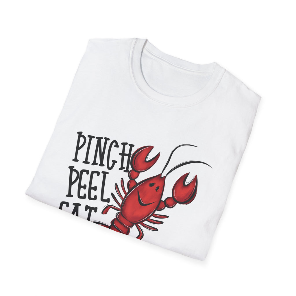 Crawfish Pinch Peel Eat Repeat T-Shirt