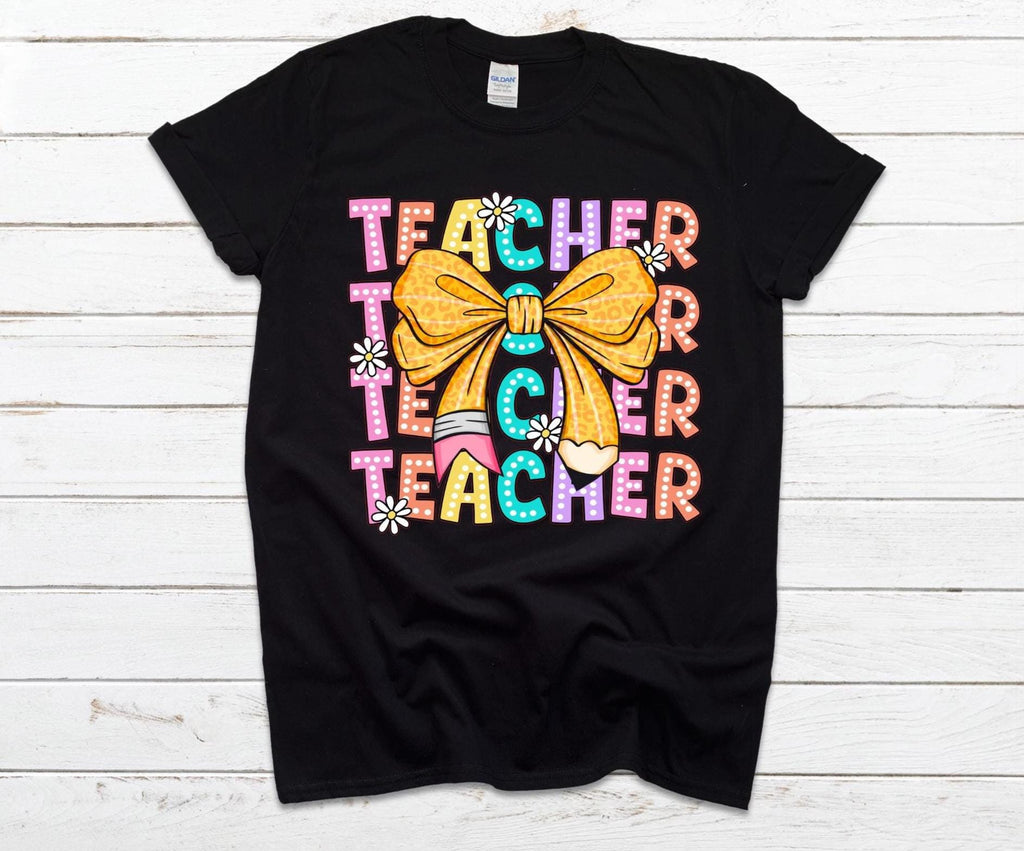 Teacher Shirt: Direct to Film Printed Educator Tee