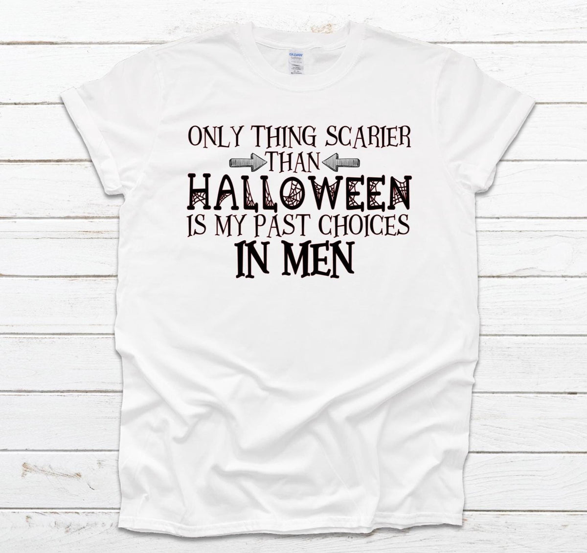 Scary Halloween Shirt, Funny Halloween Tee, Women's Halloween T-shirt, Halloween Humor, Spooky Season Top, Gift for Her, Halloween Gift