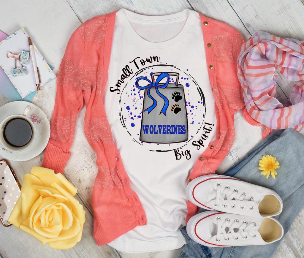 Personalized School Spirit Shirt: Custom Mascot Pride Tee