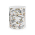 Inspirational Christian Ceramic Mug: Floral Faith-Based Coffee Cup