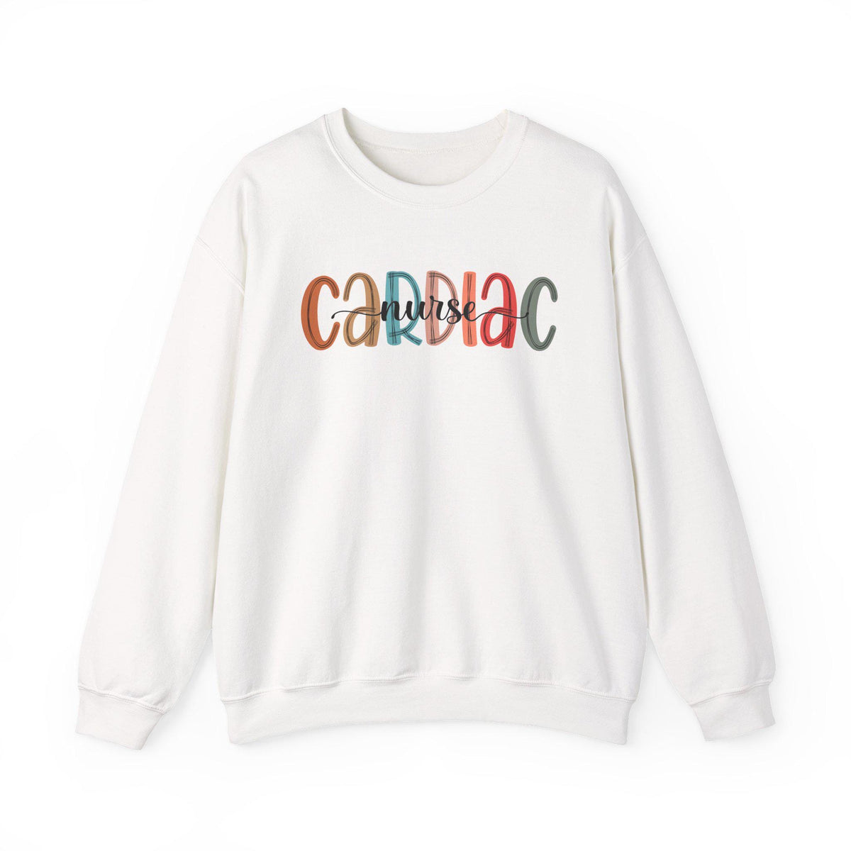 Cardiac Nurse Sweatshirt, Medical Professional Gift, Nursing Appreciation Apparel, Cozy Casual Sweatshirt for Nurses and Healthcare Workers