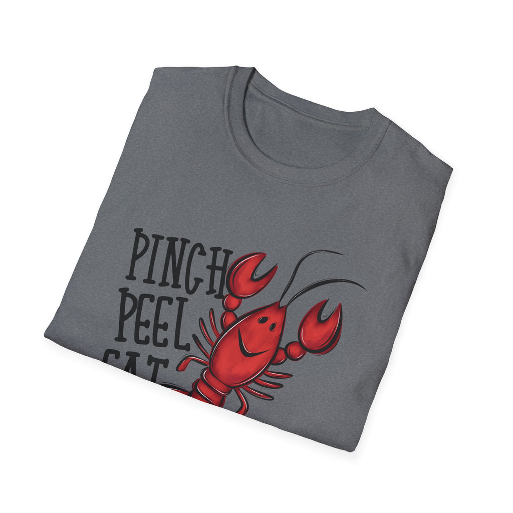 Crawfish Pinch Peel Eat Repeat T-Shirt