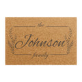Custom Family Doormat - Personalized Welcome Mat, Housewarming Gift, Front Door Rug, Home Decor, Family Name Doormat
