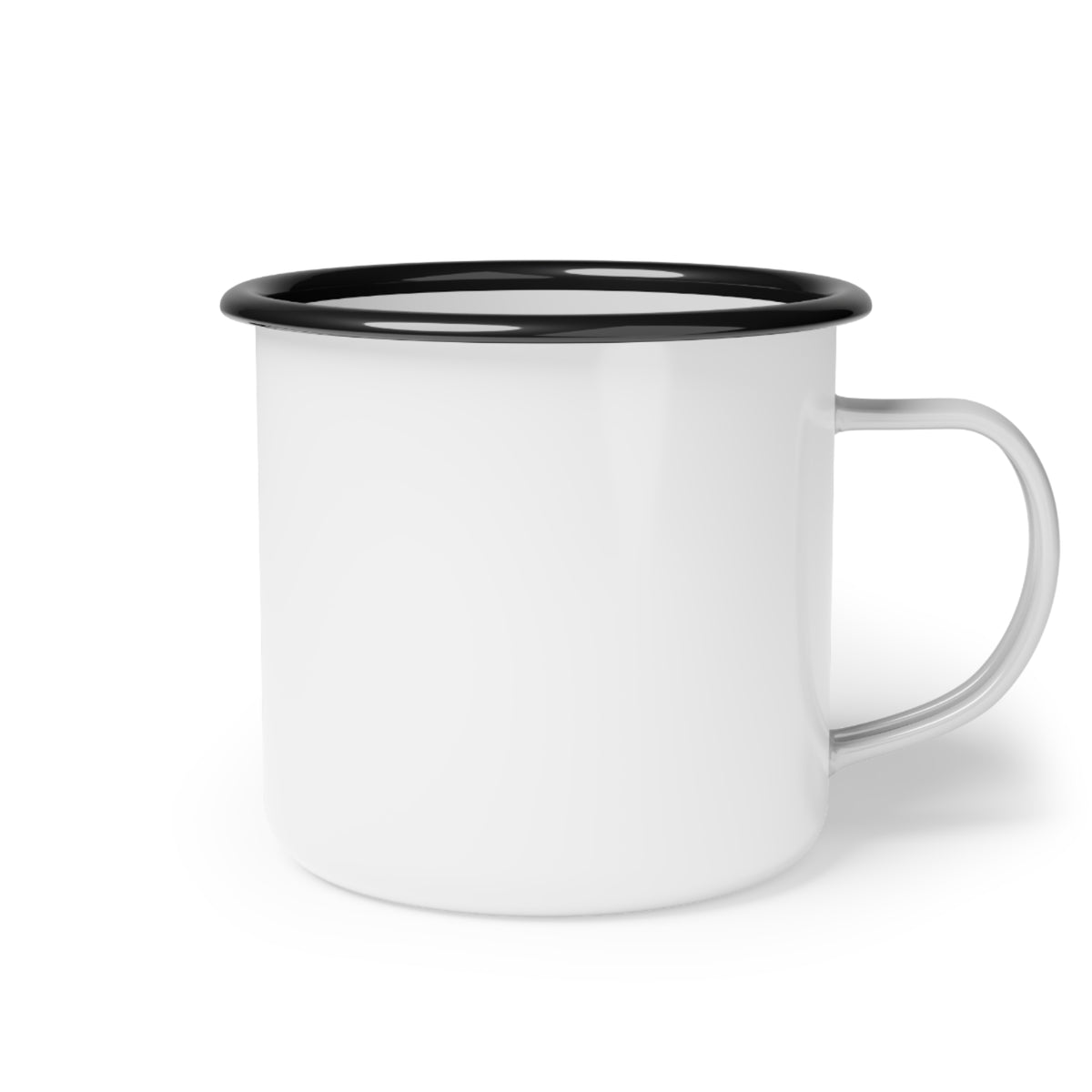Brewed for the Outdoors Enamel Mug | Camper Mountain Coffee Camp Cup