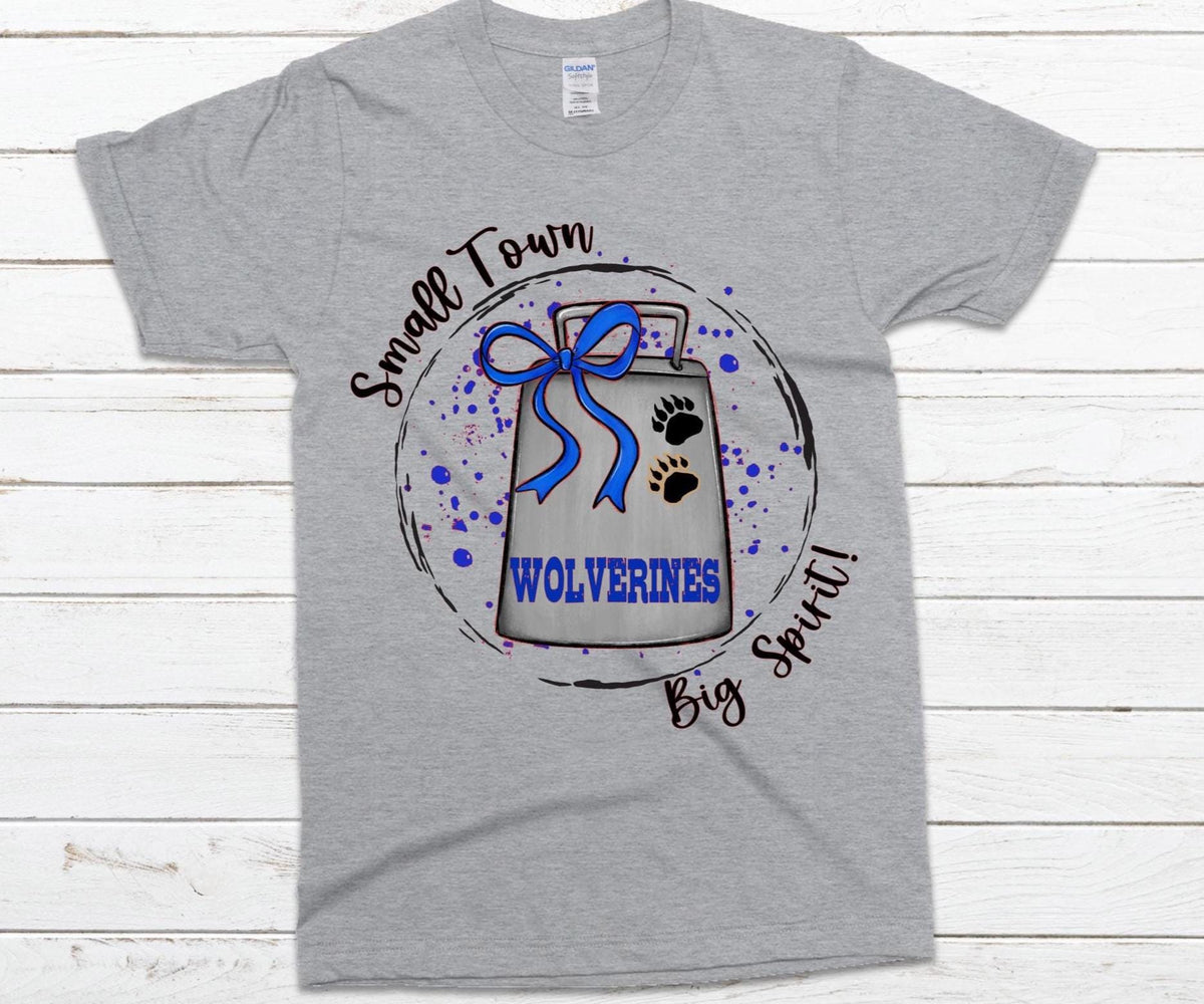 Personalized School Spirit Shirt: Custom Mascot Pride Tee