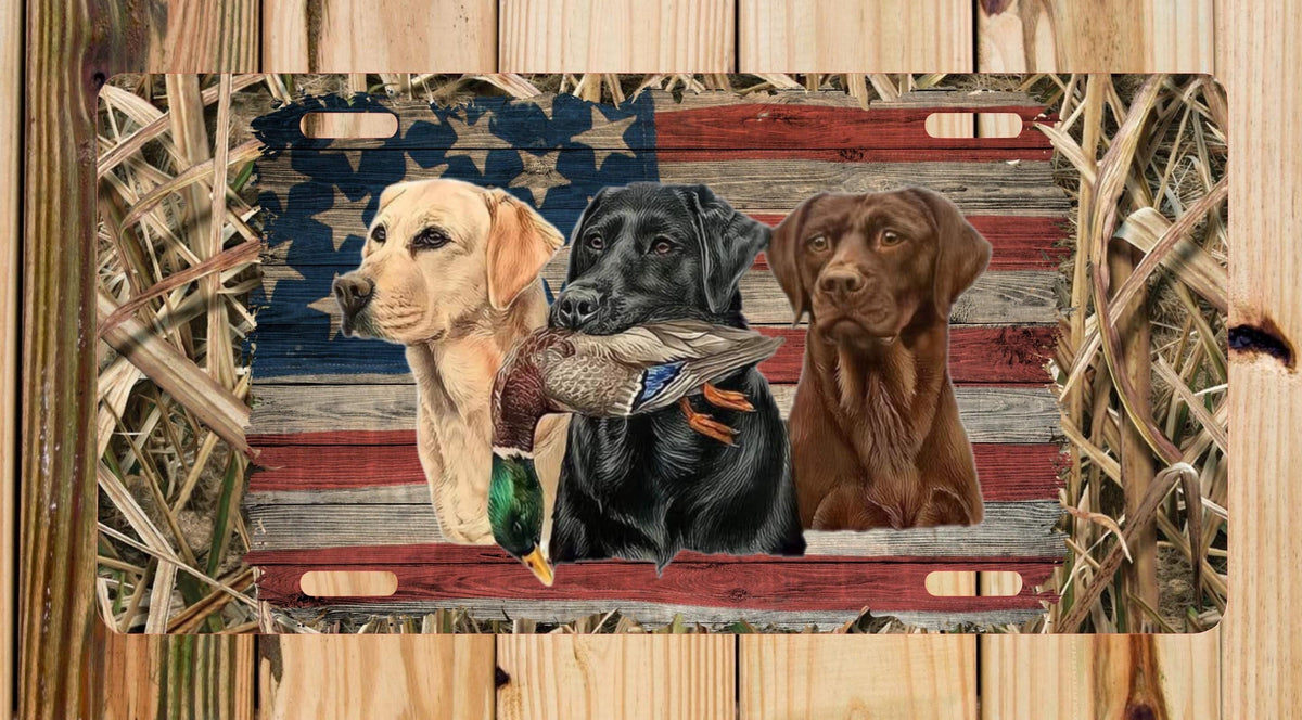 Duck Hunter License Plate, Hunting Car Tag, Hunter's Vehicle Decor, Gift for Hunters