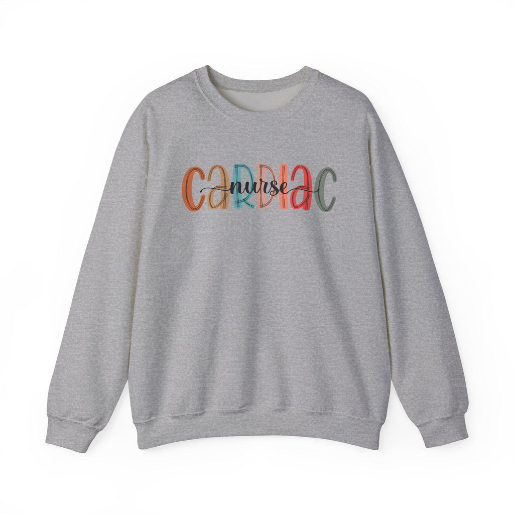 Cardiac Nurse Sweatshirt, Medical Professional Gift, Nursing Appreciation Apparel, Cozy Casual Sweatshirt for Nurses and Healthcare Workers
