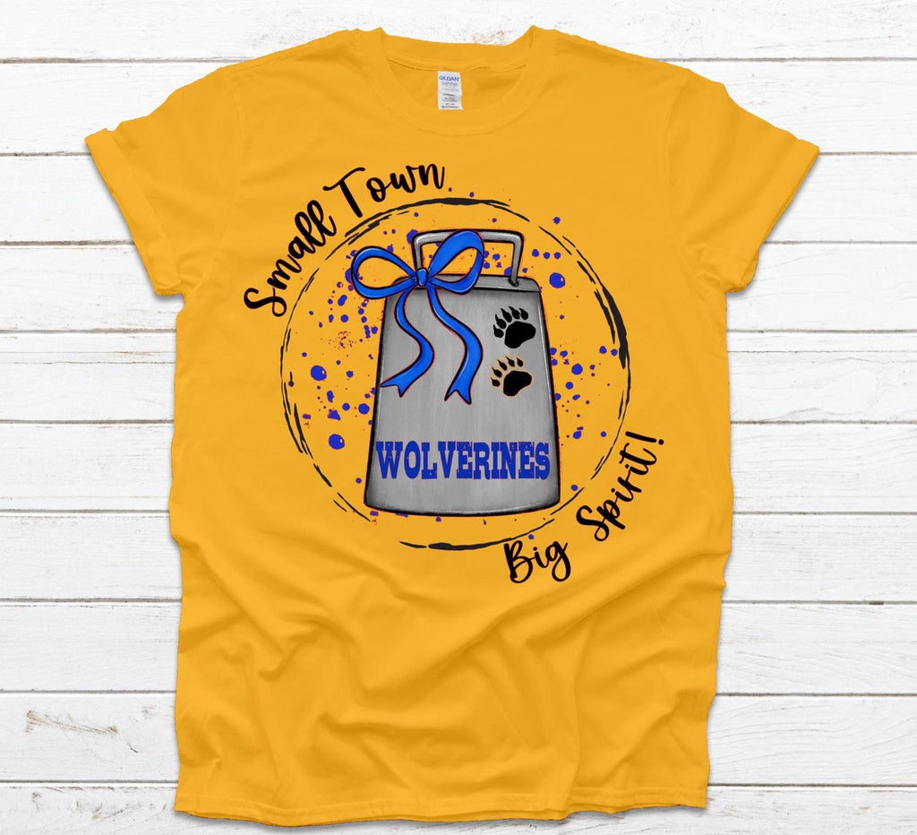 Personalized School Spirit Shirt: Custom Mascot Pride Tee