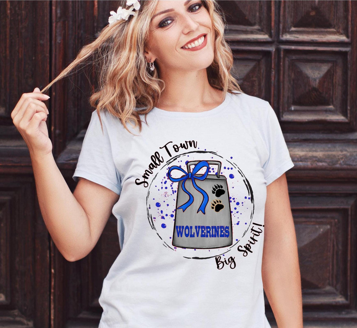 Personalized School Spirit Shirt: Custom Mascot Pride Tee