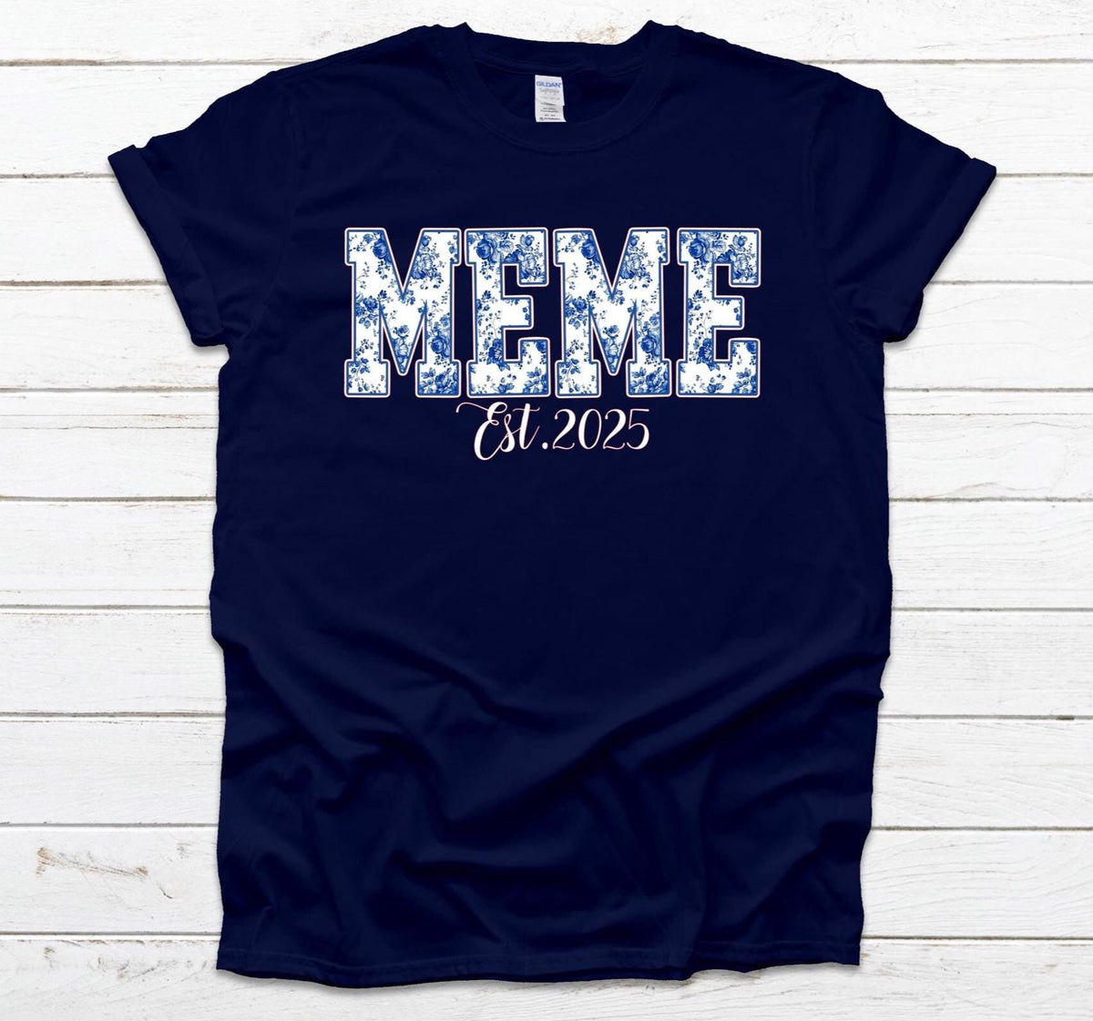 Personalized Grandma T-Shirt: Custom Family Name & Est. Date