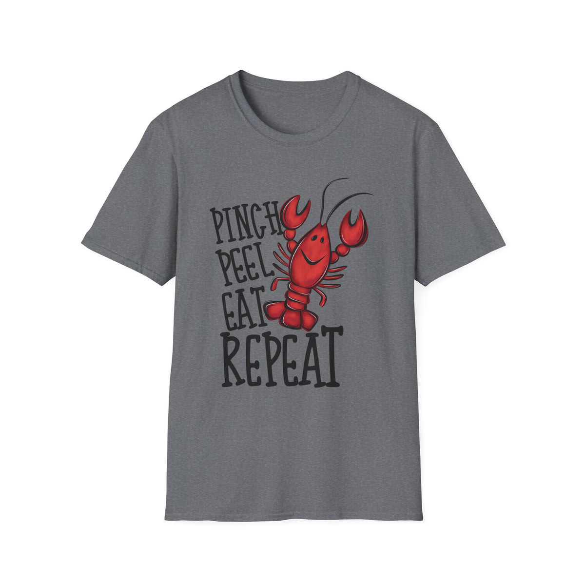 Crawfish Pinch Peel Eat Repeat T-Shirt
