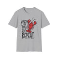 Crawfish Pinch Peel Eat Repeat T-Shirt