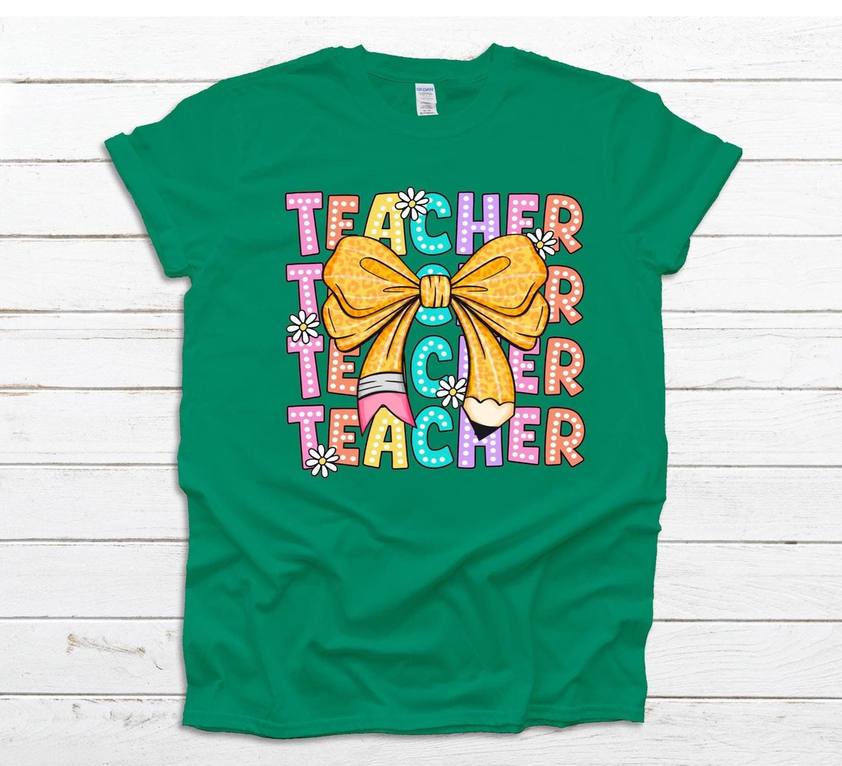 Teacher Shirt: Direct to Film Printed Educator Tee