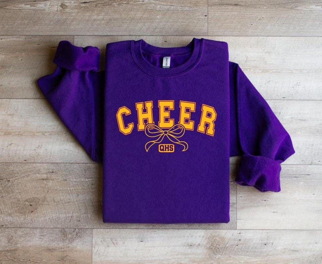 Personalized Cheer Sweatshirt: Custom Team Spirit Apparel
