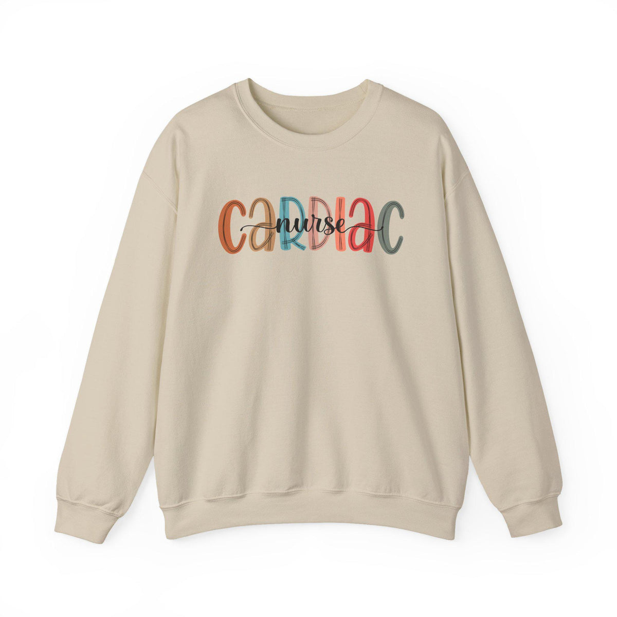 Cardiac Nurse Sweatshirt, Medical Professional Gift, Nursing Appreciation Apparel, Cozy Casual Sweatshirt for Nurses and Healthcare Workers
