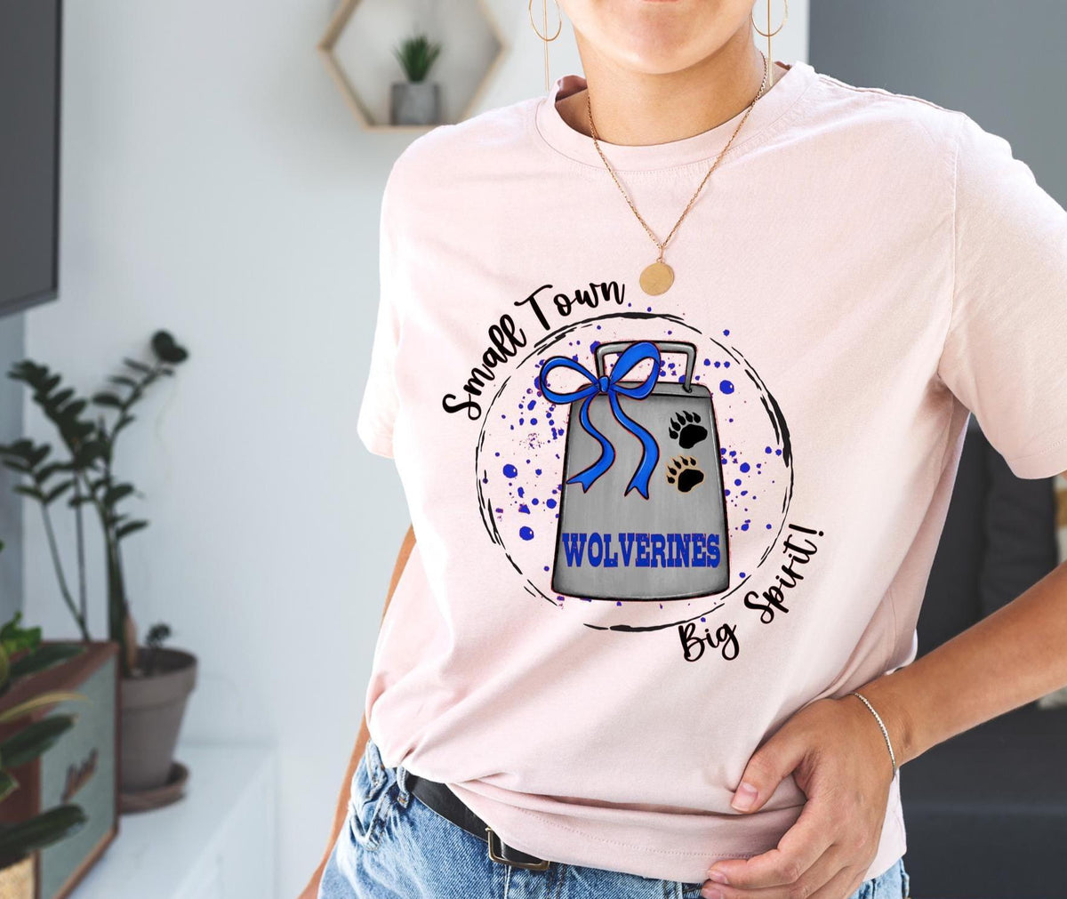 Personalized School Spirit Shirt: Custom Mascot Pride Tee