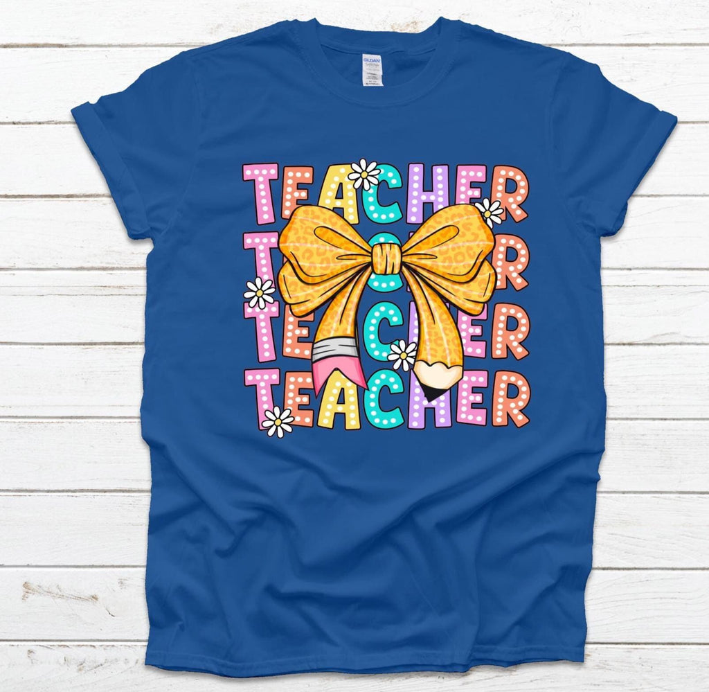 Teacher Shirt: Direct to Film Printed Educator Tee