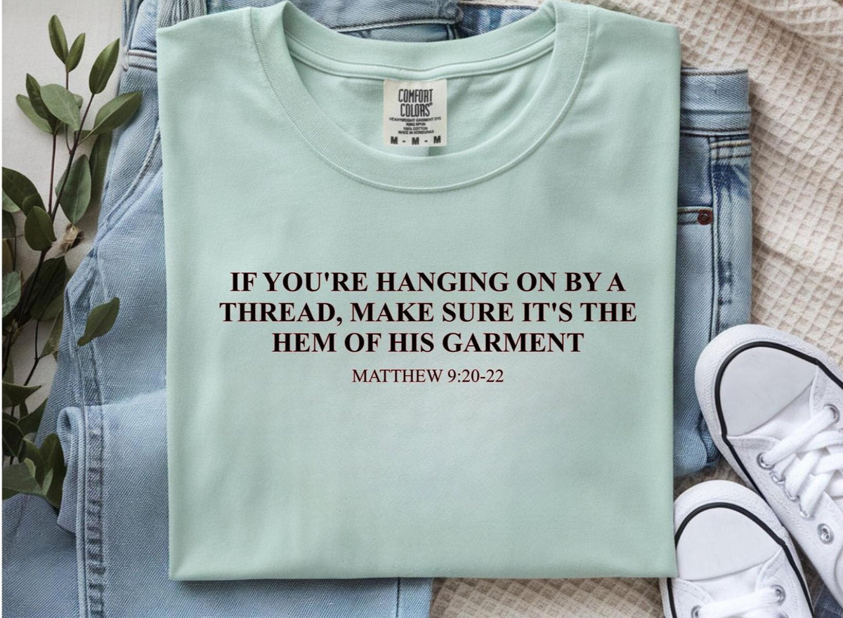 Comfort Colors Religious Shirt: Faith Inspired Motivational Tee