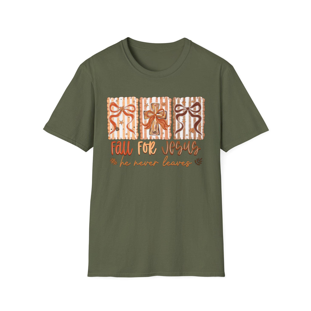 Fall For Jesus T-Shirt: Christian Autumn Apparel