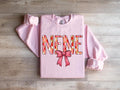 Custom Preppy NENE Sweatshirt: Croquette Bow, Personalized Name