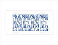 Personalized Grandma License Plate: Aluminum Car Accessory, Keepsake Gift