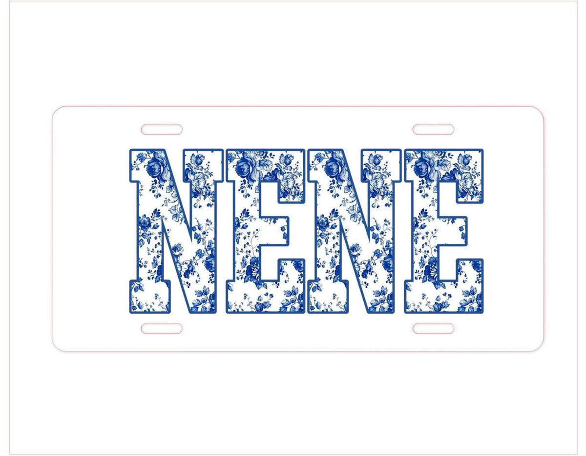 Personalized Grandma License Plate: Aluminum Car Accessory, Keepsake Gift