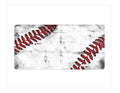 Baseball License Plate: Sports Fan Car Accessory
