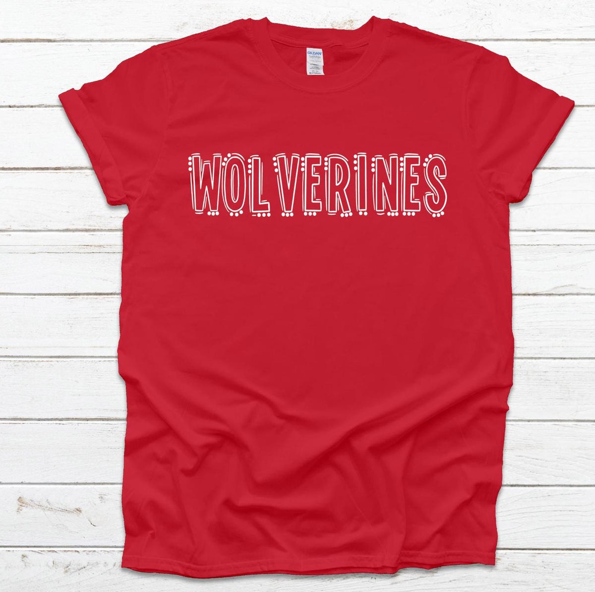 Custom School Mascot Shirt: Personalized Team Spirit Tee