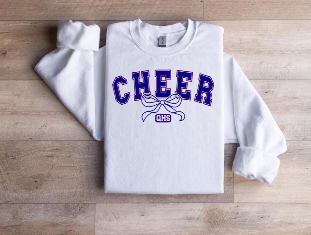 Personalized Cheer Sweatshirt: Custom Team Spirit Apparel