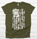 911 Dispatcher EMT Shirt: American Flag, First Responder Gift