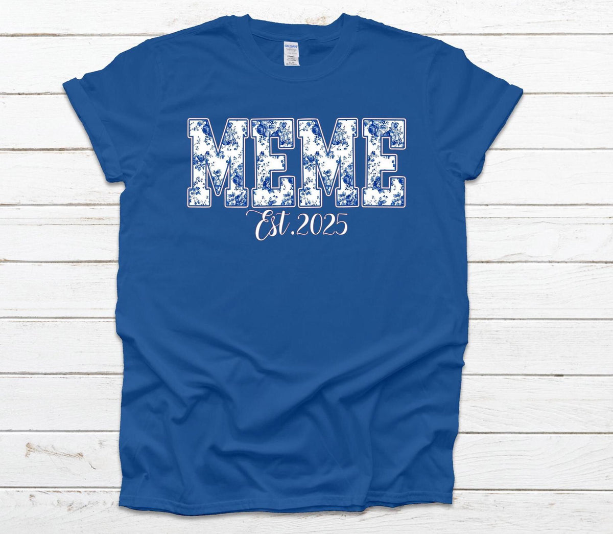 Personalized Grandma T-Shirt: Custom Family Name & Est. Date