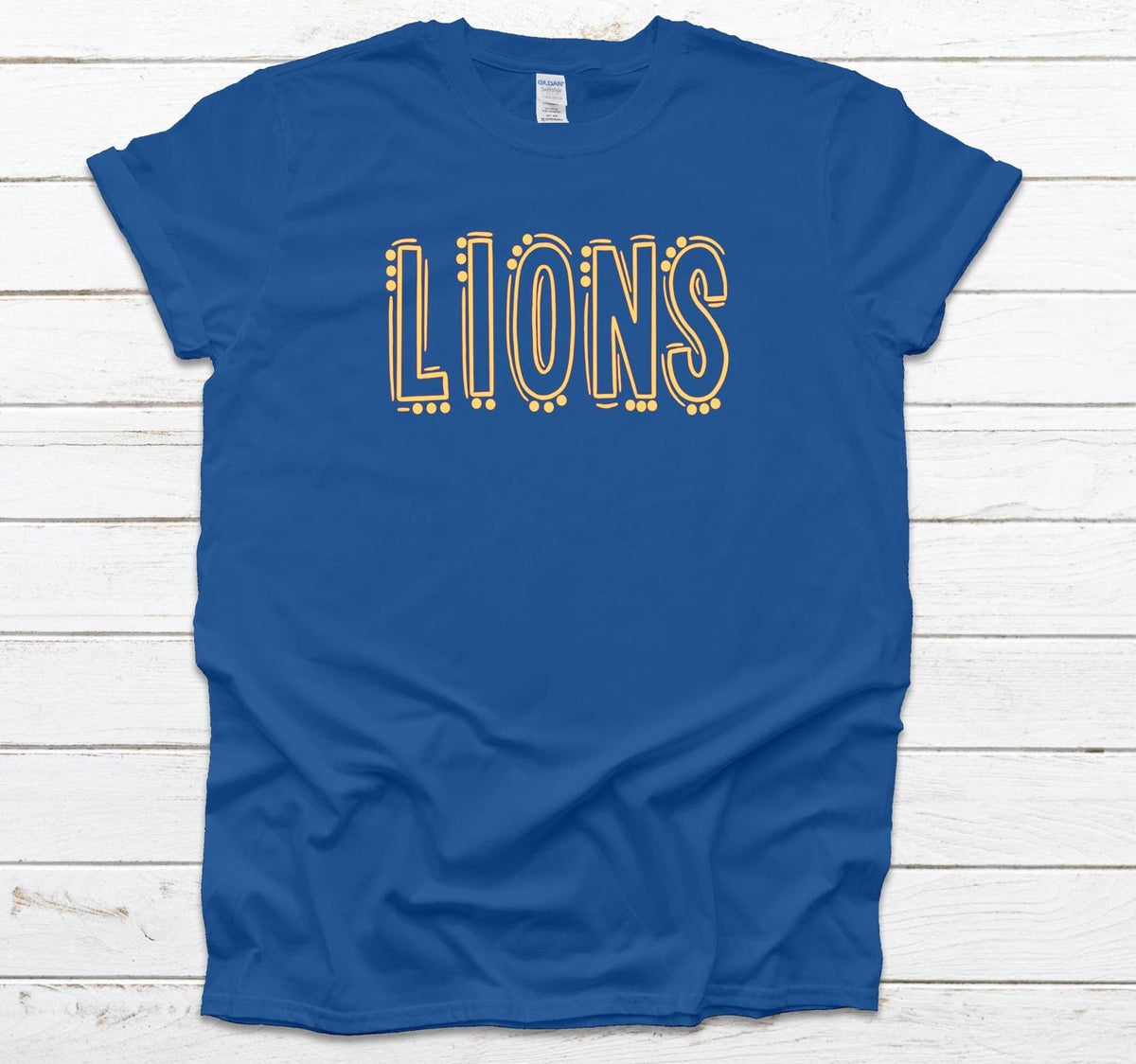 Custom School Mascot Shirt: Personalized Team Spirit Tee