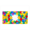 Autism Mom License Plate Frame: Puzzle Piece Car Accessories